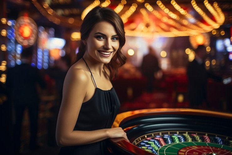Live dealer casino prize table display on mobile